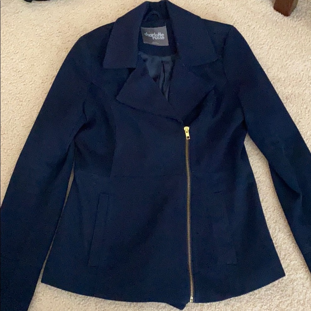 Navy Blue Professional Coat